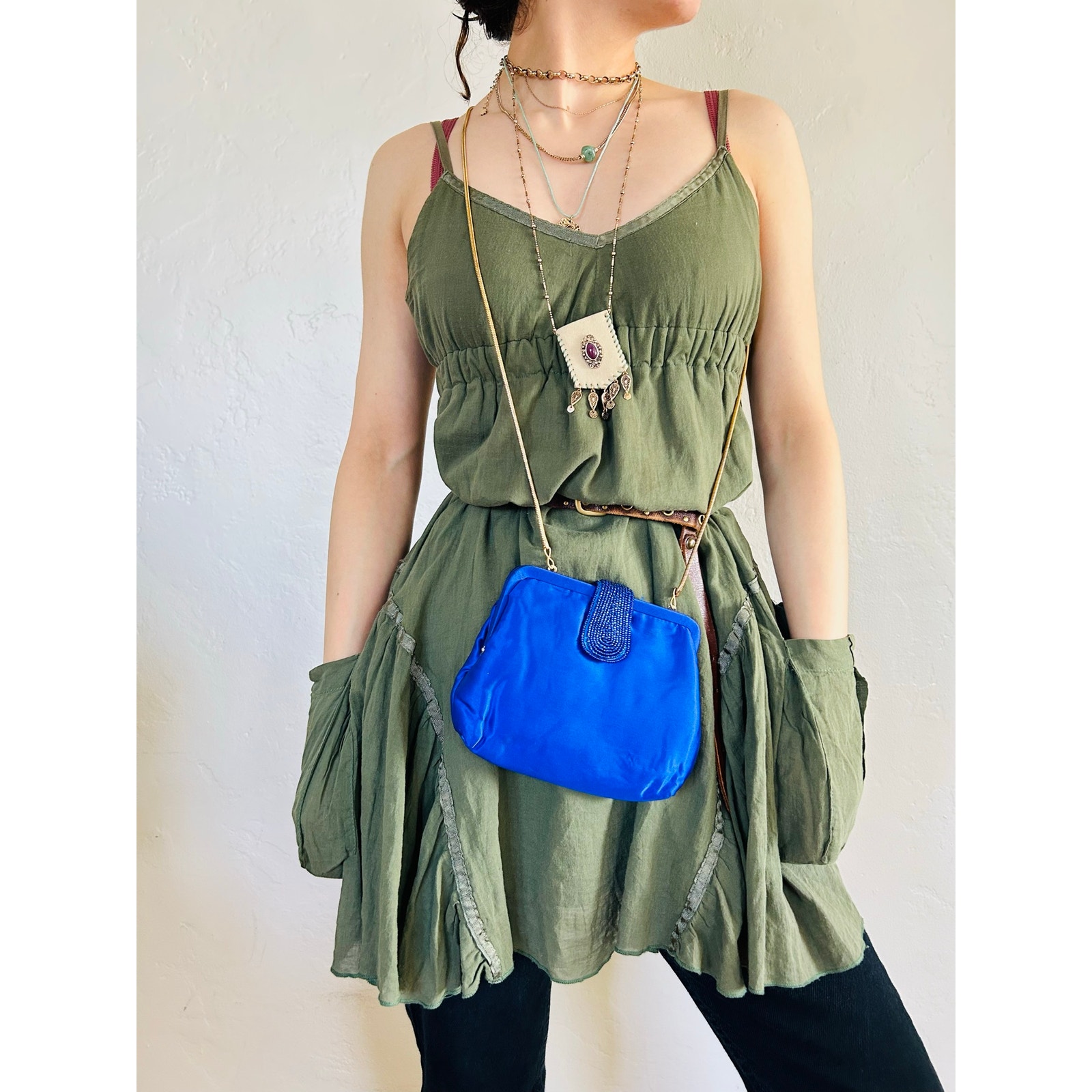 Vintage La Regale Blue Evening Purse